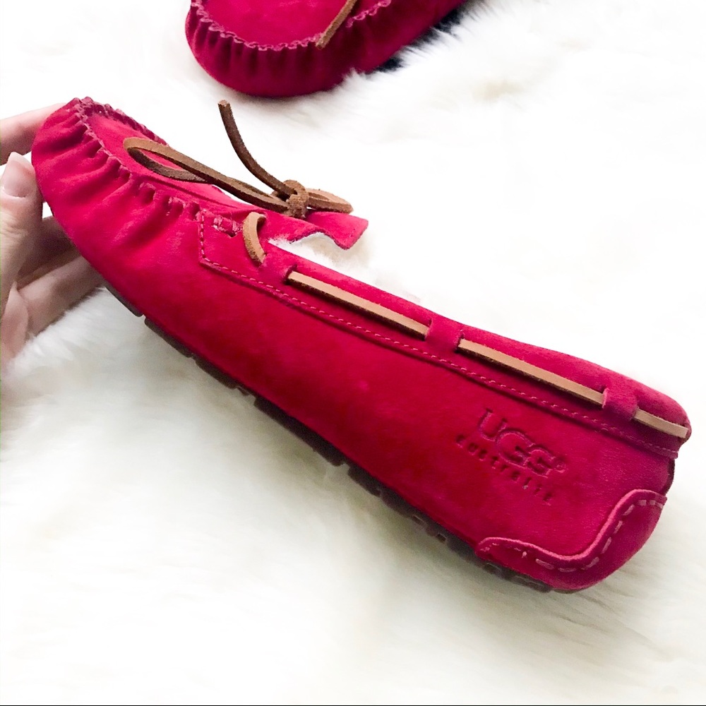 Ugg | Red Dakota Slippers NWOT - Picture 3 of 7